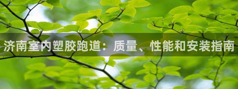 尊龙凯时取款一直支付中：济南室内塑胶跑道：质量、性能和安装指南